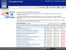 Tablet Screenshot of consult.west-norfolk.gov.uk